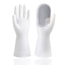Waterproof Cleaning Tool Silicone Household Gloves Brushes Dishwashing Gloves