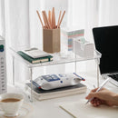Storage Shelf Stackable Files Shelf Table Sundries Rack Organizer Holder