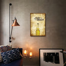 Still Life Sheet Metal Drawing Metal Painting Tin Wall Home Poster Bedroom Si
