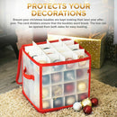 Folding Christmas Gift Storage Box PVC Transparent Holder Multi-layer Organizer