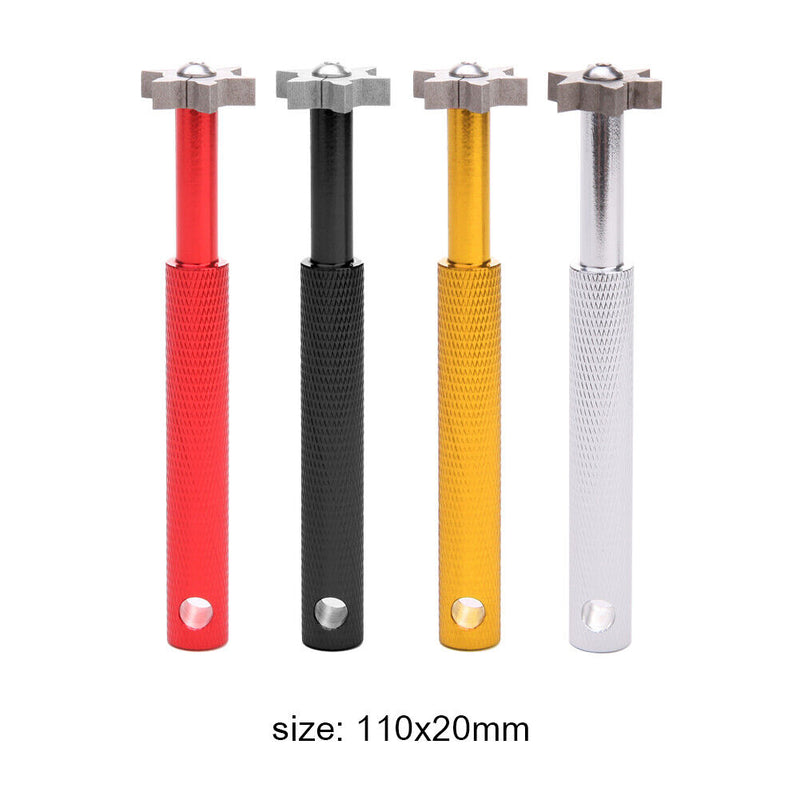 Golf Club Cleaner Wedge Sharpener Golf Groove Planer Cleaning Tool (Red) Newly