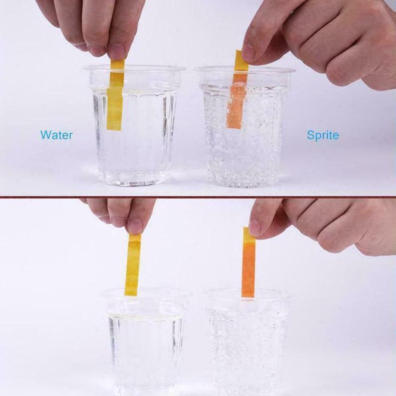 80x PH Test Paper Strip Tester Swimming Pool Food Liquid Indicator Cosmetic E2N0