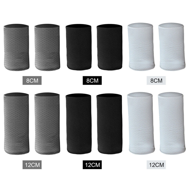 1 Pair Breathable Wristband Ice Silk Sweat-absorbent Sports Running Wrist Bra