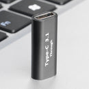 USB Type C to USB Type C Adapter 10Gbps 100W PD Female to Female Converter