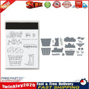 Metal Cutting Dies Silicone Seal Stencils DIY Scrapbooking Album Stamp (B) Newly