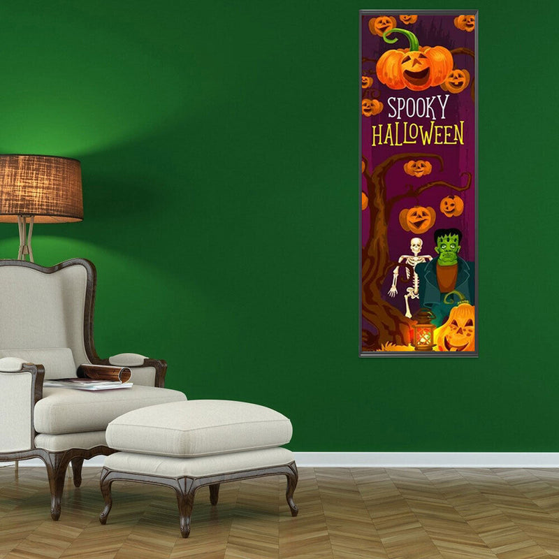 5D DIY Diamond Painting Kits Full Round Drill Halloween Mosaic Picture (Y639)