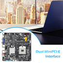 JINGSHA HM55 PGA988 DDR3 Desktop Mini ITX Motherboard Chipset Stand i3 i5 i7