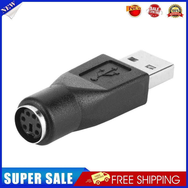 2pcs PS/2 Female to USB Male Adapter Converter Splitter Connector for PC