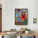 11CT Full Cross Stitch Landscape DIY Printed Wall Art Home Decoration Craft
