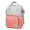 Stripe Backpack Mummy Maternity Diaper Bags Large Capacity Baby Care (Pink)