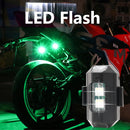 #A Rechargeable DC 5V LED Night Light Drone Strobe Flashing Lamp for Car Motorcy