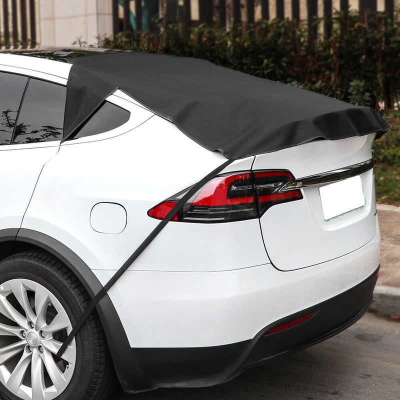 Universal Car Auto SUV Truck Van Rear Windshield Snow Cover Sunshade 600D Oxford