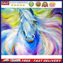 5D DIY Full Drill Diamond Painting Horse Painting Embroidery Needlework Dec