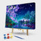 Painting By Numbers Kit DIY Night Scene Hand Painted Canvas Oil Art Picture