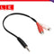 #QZO 3.5mm Male to 2 RCA Female Stereo Audio Cable Converter Adapter DC3