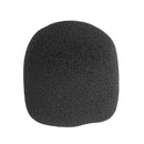 UN3F 10Pcs Black Microphone Grill Foam Cover Audio Mic Shield Sponge