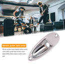 2pcs Metal Guitar Pickup Output Jack Plug Socket Plate for ST SQ Electric G