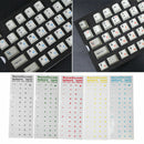 Waterproof Russian Transparent Stickers For PC Laptop Keyboard Hot T8D4