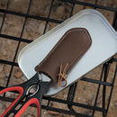 2pc AntiScald AntiSlip PU Leather Frying Pan Handle Protective Cover 2color