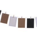 10pcs 5" Wall Hanging Photo Paper Frame Picture Display Modern Art Home