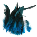 50pcs Sewing Craft Rooster Tail Feathers 4.72-7.08 Beautiful Q7L1 Blue P0K9 C2L0