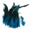 50pcs Sewing Craft Rooster Tail Feathers 4.72-7.08 Beautiful Q7L1 Blue P0K9 C2L0