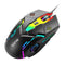 Wired Mouse 6-Key 3200 DPI Luminous Colorful Gamer Mice Gaming Accessories