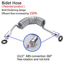 Plastic Spring Flexible Shower Hose for Water Plumbing Toilet Bidet Sprayer