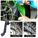 Motorcycle Chain Cleaning Double Head Chain Scrubber Washer for Auto Accessories