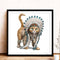 5D DIY Full Round Drill Diamond Rhinestone Cat Home Classroom Decor Art Craft