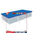 Swimming Pool Cover 450x220cm Rectangular Frame Pool Mat Waterproof Covers