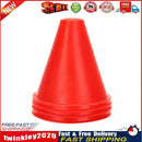 10x Marker Cones Roller Skating Football Soccer Training Equipment (Red) Newly