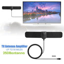 50 Miles Indoor Digital TV Antenna 25dB 1080P HDTV Signal Receiver Amplifier