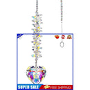 Crystal Love Light Catcher- Hanging Pendant Valentines Day Gifts (AB Color)