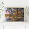 Home Hand Painted on Canvas DIY Lake House Oil Paint By Numbers Drawing Kit