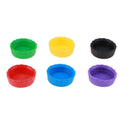 6pcs Beer Bottle Cap Silicone Colorful Leak Free Wine Bottle Sealer Stopper
