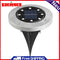 8LED Solar Yard Path Underground Light Outdoor Waterproof Garden Landscape Lamp