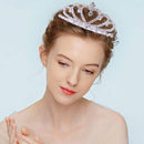 Mini Tiara Hair Clips Princess Crown Comb Costume Accessories For Princess V3F7