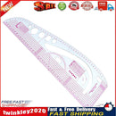 1pc 45x13cm Soft Plastic Curve Ruler Drawing Tailor Ruler DIY Sewing Tool Newly