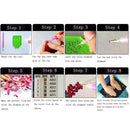 Tiger Part  Drill 5D Diamond Painting Cross Stitch Crystal Rhinestone