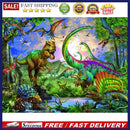 5D DIY Full Drill Diamond Painting Forest Dinosaurs Cross Stitch Embroidery