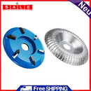 2x 6 Teeth Wood Carving Disc Angle Grinding Polishing Wheel Rotary Abrasive Disc