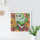 5D DIY Special Shaped Diamond Painting Owl Cross Stitch Mosaic Kit (R111) Newly