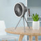 Desk Tripod Stand Air Cooling Fan with Night Light USB Outdoor Ceiling Home