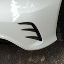 Rear Bumper Side Vent Canards Inserts for Mercedes Benz W176 A250 A260 A45 AMG