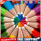 5D DIY colorful pencil round diamond painting E753