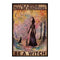 11CT Printed Full Cross Stitch Handcraft Witch Artwork Wall Decoration (2) Newly