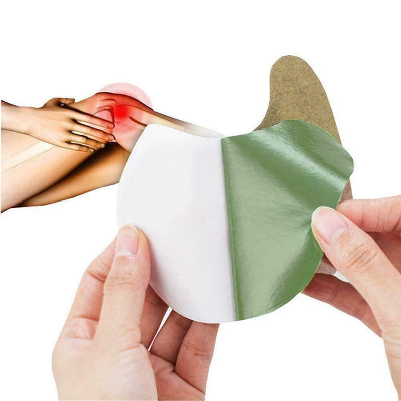 12Pcs/Pack Knee Pain Relief Patch Self-Heating Moxibustion Plaster 7C8A L2U9