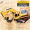 #A 1/24 RC Construction Toys 2.4GHz Remote Control Digger Excavator with LED Sou