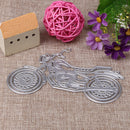 Motorcycle Metal Cutting Dies Stencils DIY Scrapbooking Album Decorative Newly